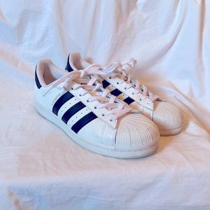 Adidas Superstar 3 stripe sneakers
